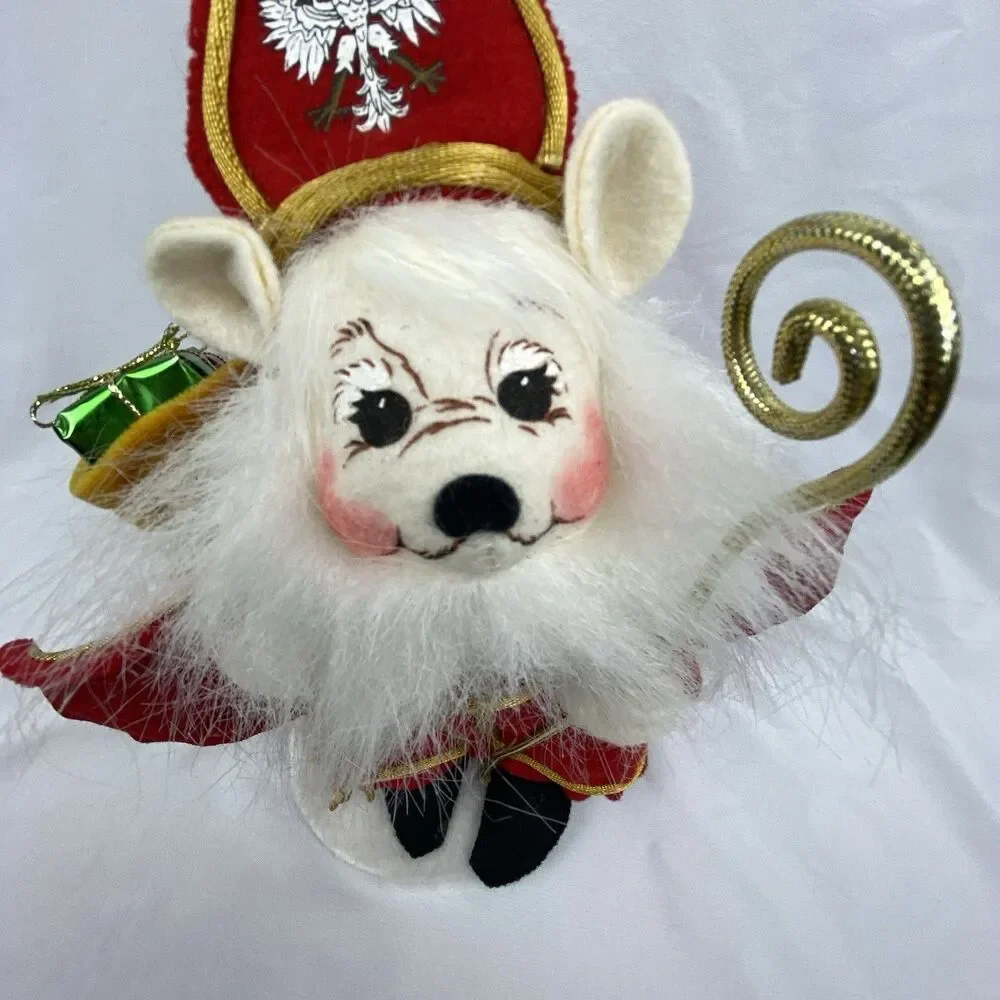 Annalee Dolls KAROL The Polish Christmas Bear 2002 Boscov’s WITH Tags‎